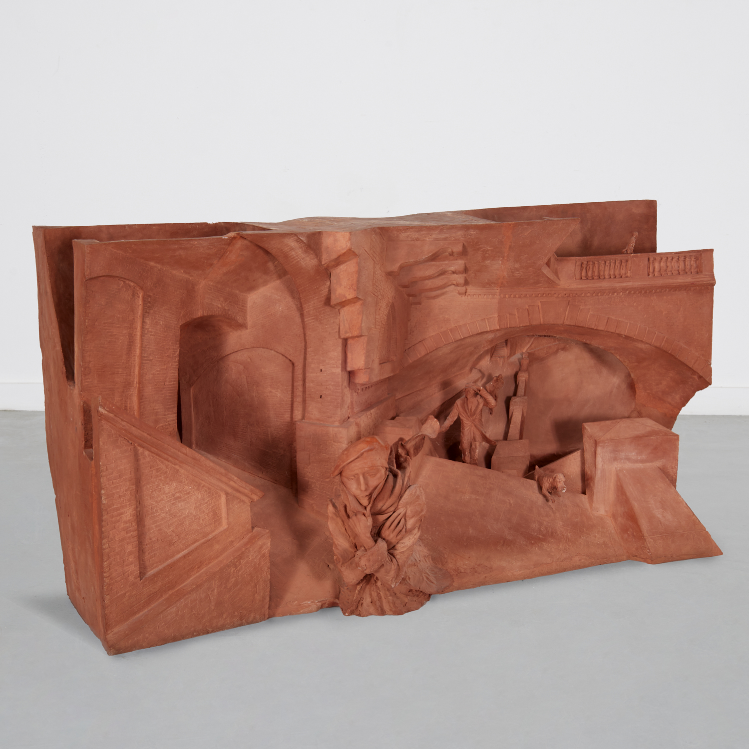 PAUL DAY, LARGE TERRACOTTA