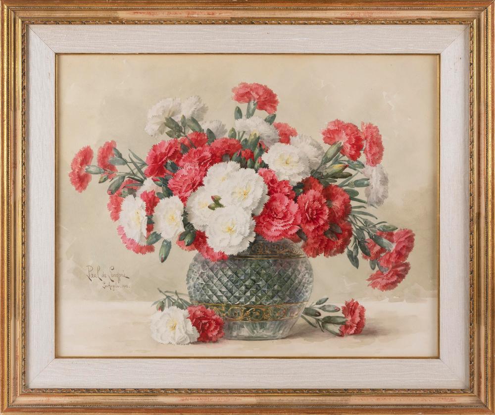 PAUL DE LONGPRE (CALIFORNIA/FRANCE,