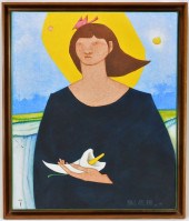 PAUL DEL RIO MODERNIST PORTRAI