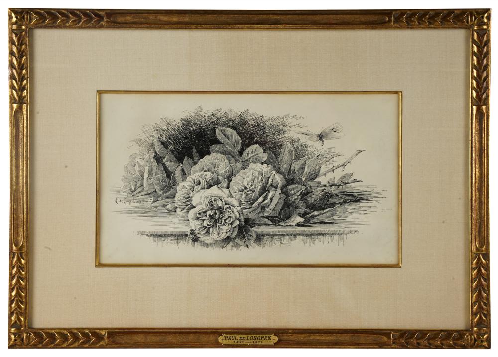 PAUL DELONGPRE (1855 - 1911):