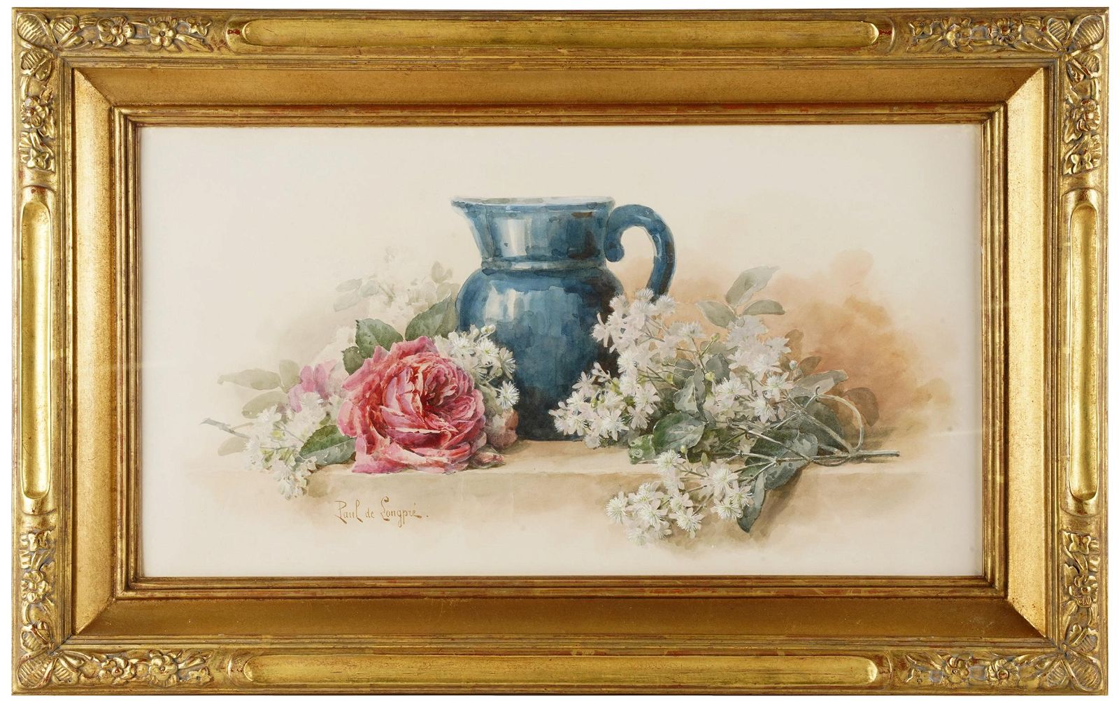 PAUL DELONGPRE (1855 - 1911):