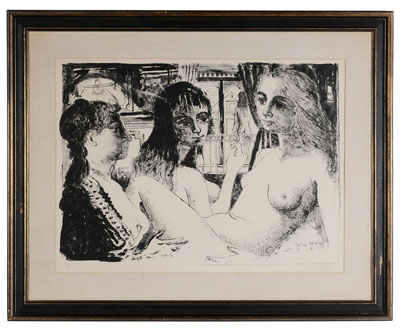 Paul Delvaux, (Belgian, 1897-1994),