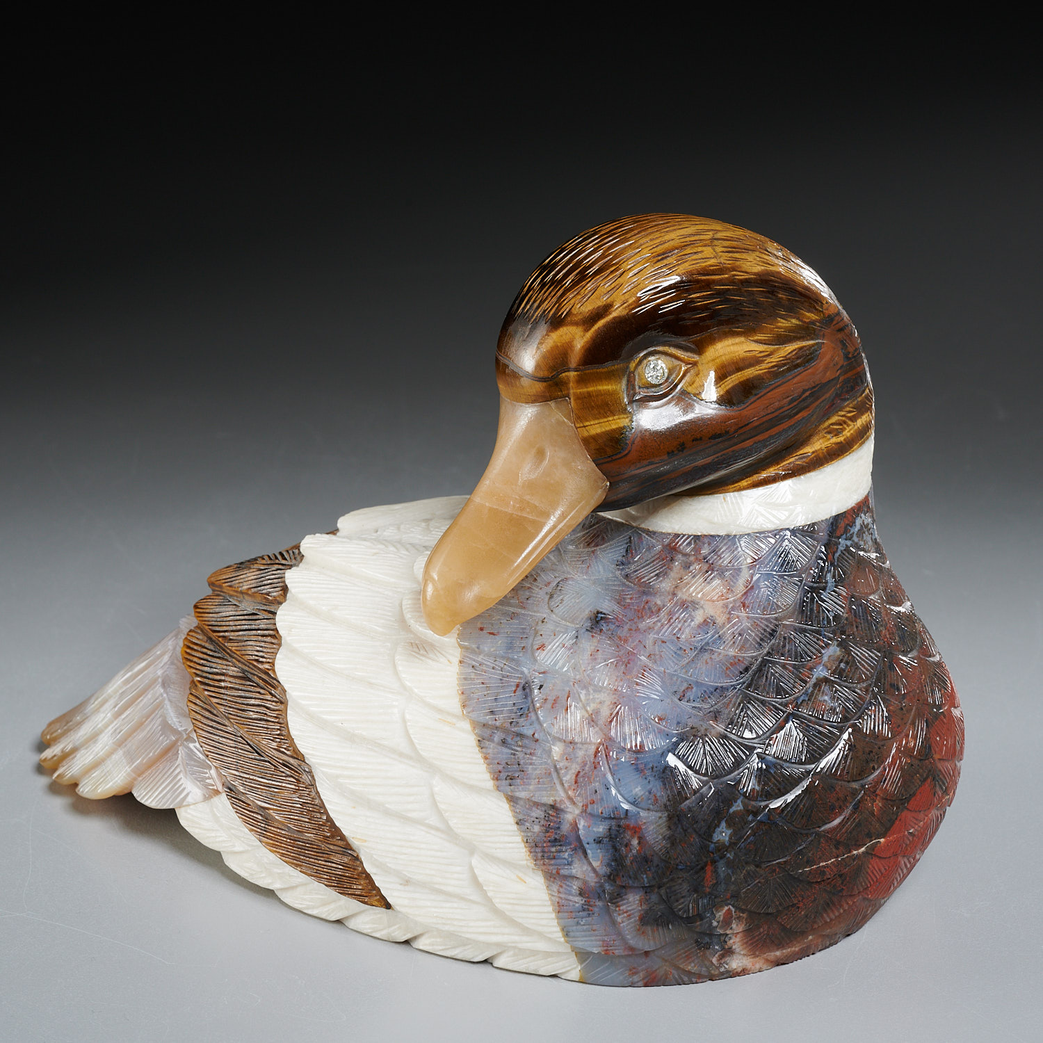 PAUL DREHER (MANNER), LAPIDARY DUCK