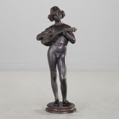 PAUL DUBOIS, BARBEDIENNE BRONZ