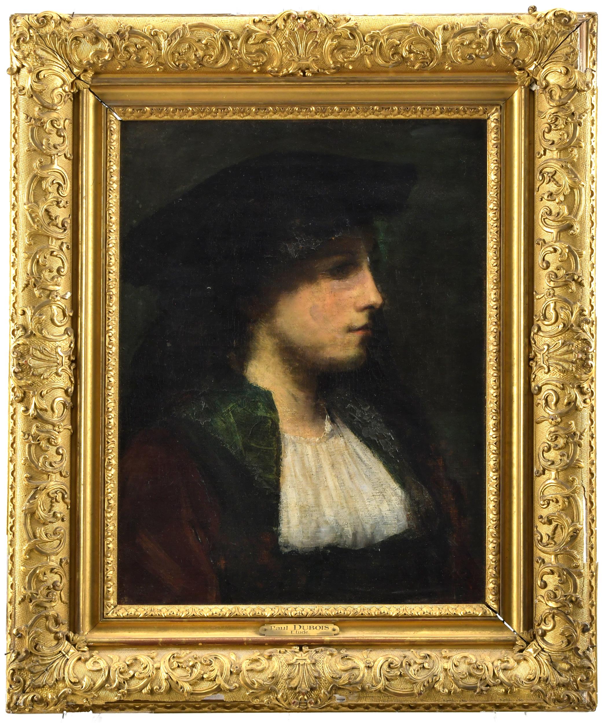PAUL DUBOIS OIL ON CANVAS,