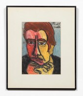 PAUL ERATH, MIXED MEDIA PORTRA