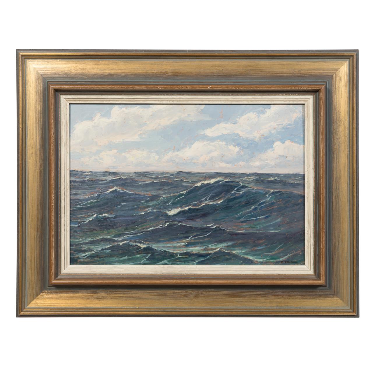 PAUL ESNOUL, "CRASHING WAVES",