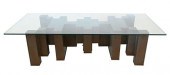 PAUL EVAN STYLE COFFEE TABLE,