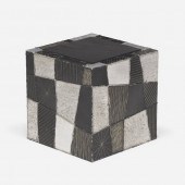 Paul Evans. Argente cube, mode