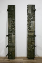 PAUL EVANS BRUTALIST WALL UNIT