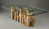 PAUL EVANS CHROME PLATED, BURL