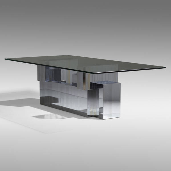 Paul Evans. Cityscape dining table,