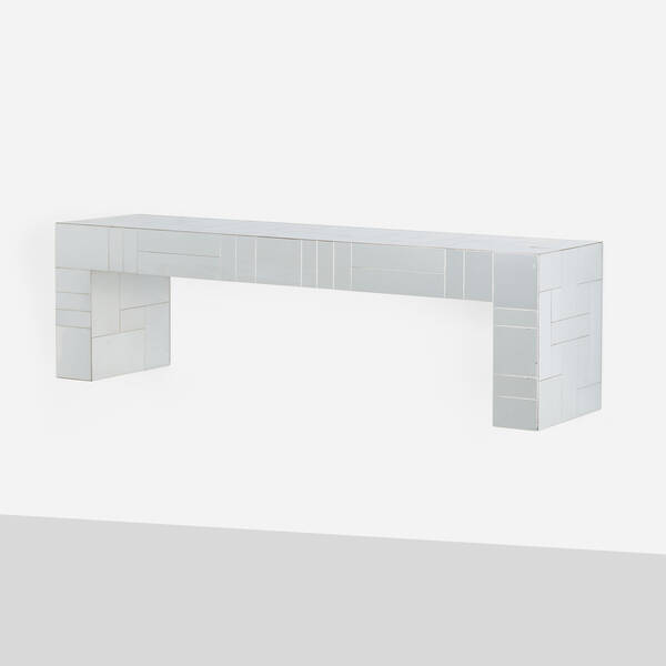 Paul Evans. Cityscape wall shelf.
