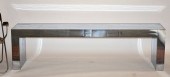 PAUL EVANS CONSOLE TABLE, "CIT