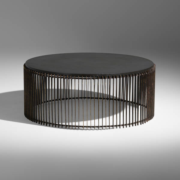Paul Evans. Drum coffee table.