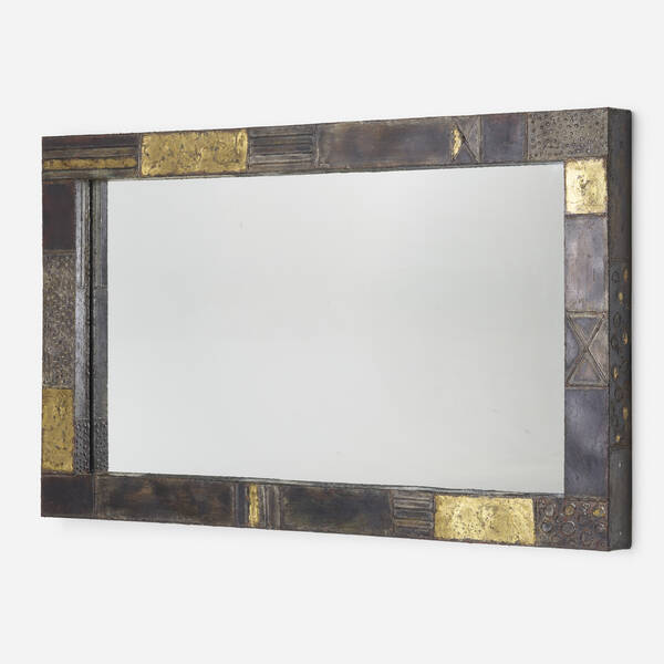 Paul Evans. Mirror. 1967, welded
