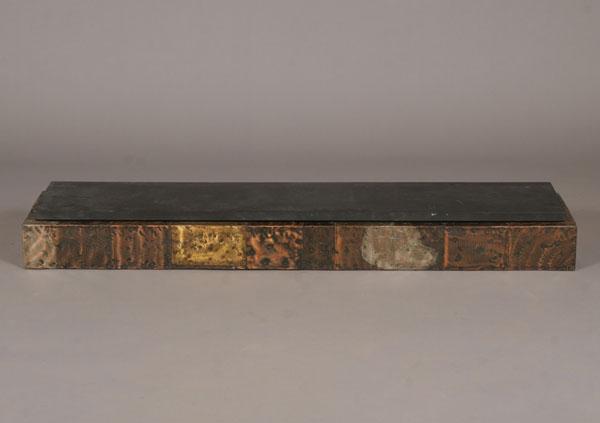 Paul Evans patchwork patinated