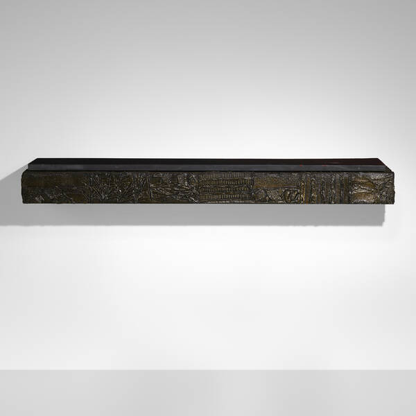 Paul Evans. Sculpted Bronze