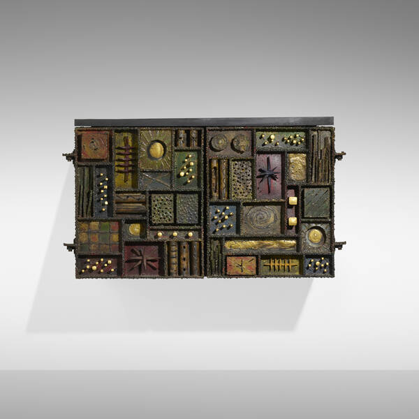 Paul Evans. Sculpture Front