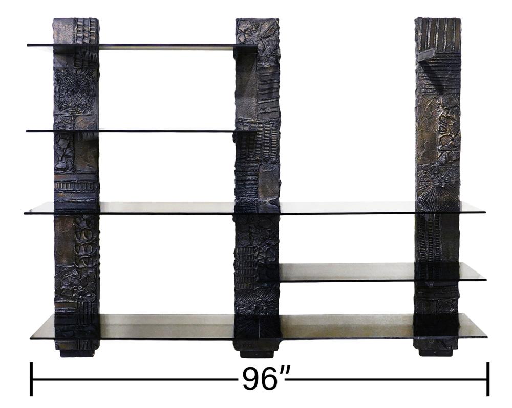 PAUL EVANS TRIPLE PILASTER