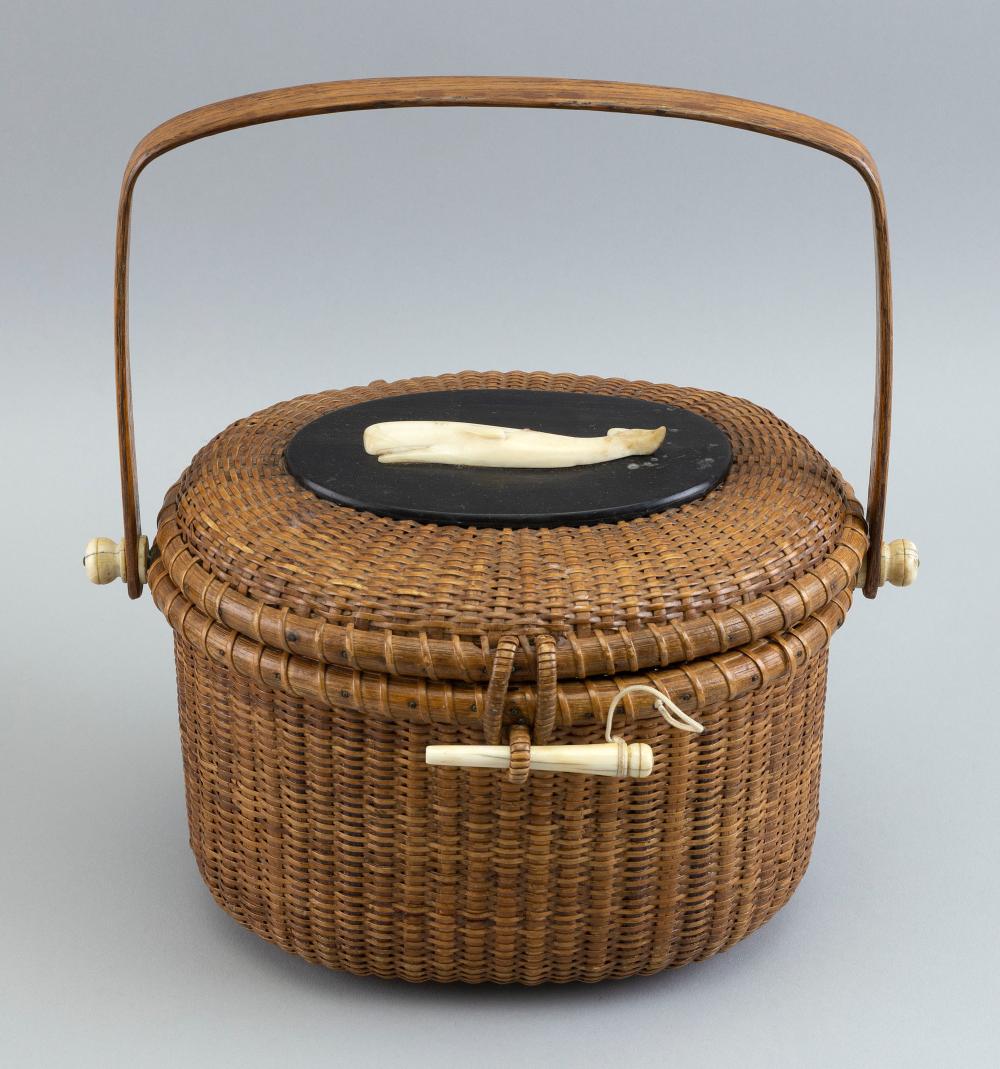 PAUL F. WHITTEN NANTUCKET BASKET