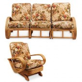 PAUL FRANKL 4-PIECE PRETZEL RA