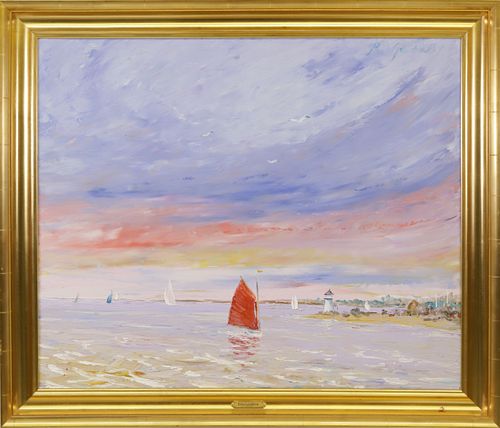 PAUL GALSCHNEIDER OIL ON CANVAS