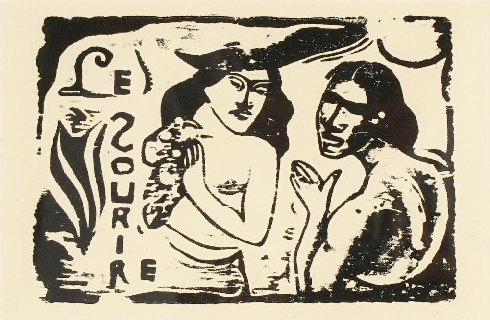 PAUL GAUGUIN (1848 - 1903): LE