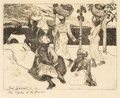PAUL GAUGUIN (1848 - 1903): LE