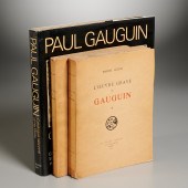 PAUL GAUGUIN: (3) VOLS, CATALO