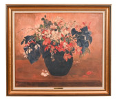 PAUL GAUGUIN A VASE OF FLOWERS