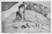 PAUL GAUGUIN LA FEMME AUX FIGU