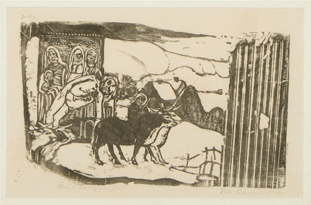 PAUL GAUGUIN, LE CALVARIE BRETON