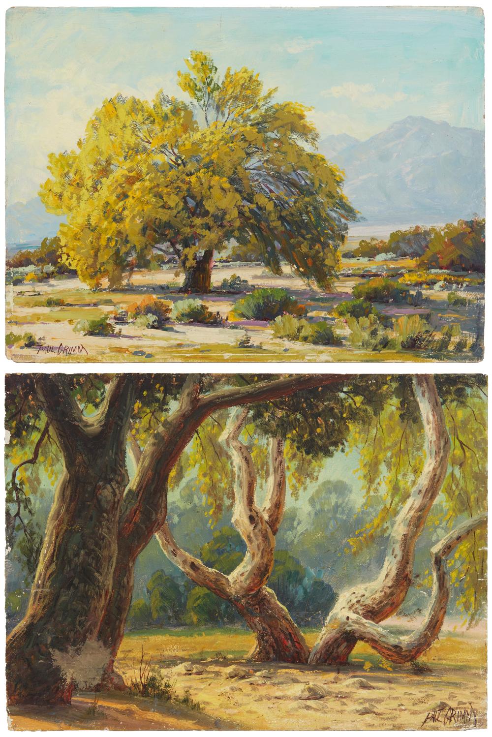 PAUL GRIMM (1891-1974, PALM