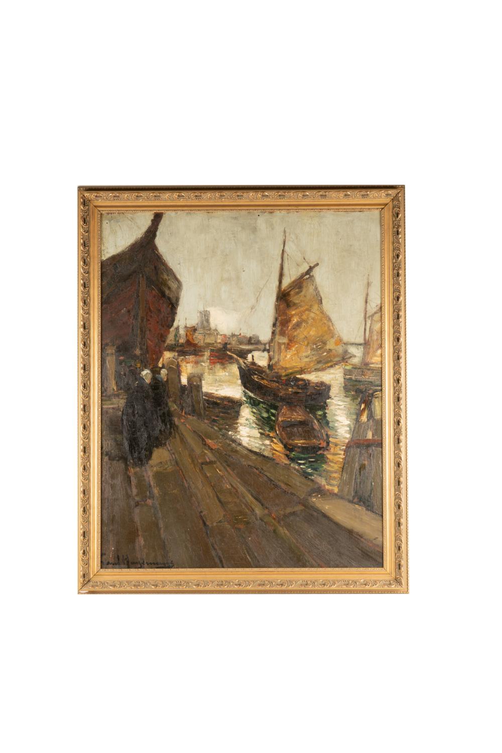 PAUL HAGEMANS (1884 - 1959): DOCK