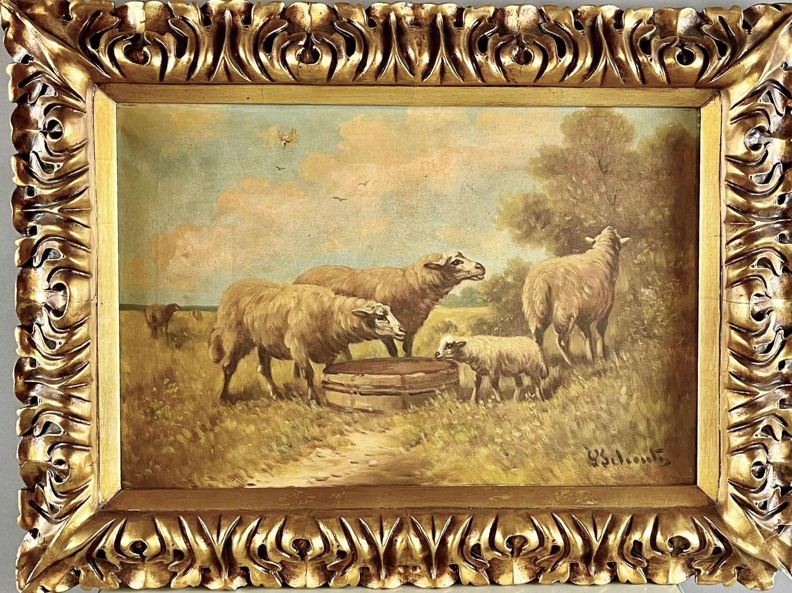 PAUL HENRY SCHOUTEN â€œSHEEP AT THE