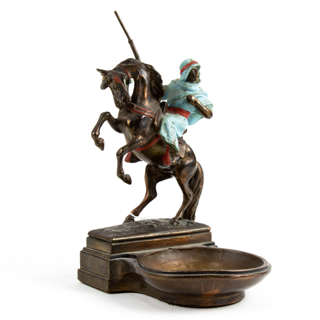 PAUL HERZEL COLD PAINTED BRONZED