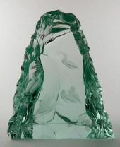 PAUL HOFF- KOSTA ART GLASS SCU
