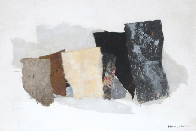 PAUL HORIUCHI COLLAGE on panel