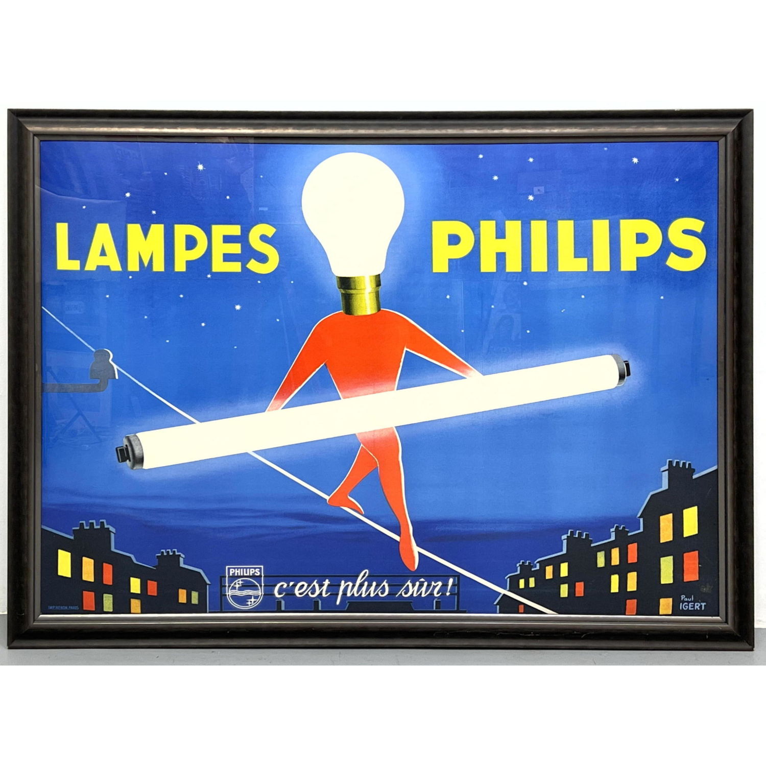 PAUL IGERT "Philips Lampes"