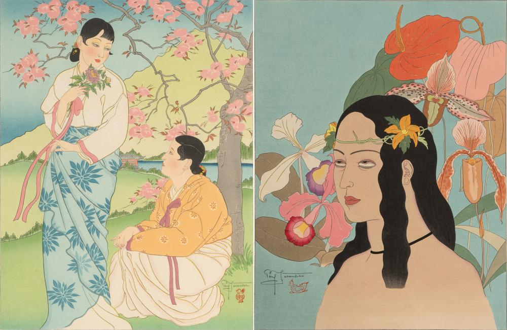 PAUL JACOULET (1902 - 1960): TWO