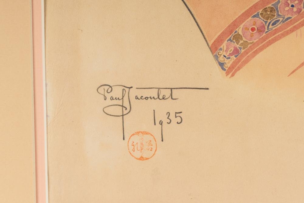 PAUL JACOULET (1902 - 1960): UNE