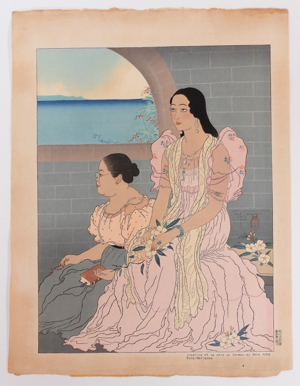 PAUL JACOULET PORTRAIT OF WOMEN
