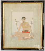 PAUL JACOULET WOODBLOCK OF A G