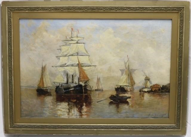 PAUL JEAN CLAYS (1819-1900,