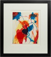 PAUL JENKINS, ABSTRACT LITHOGR