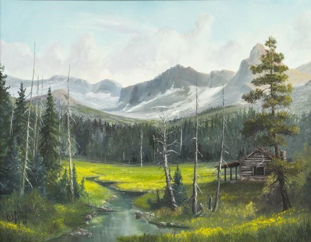 PAUL KIME (TX) FRAMED OIL