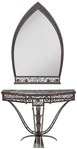 PAUL KISS ART DECO WROUGHT IRON