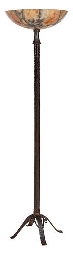 PAUL KISS ART DECO WROUGHT IRON