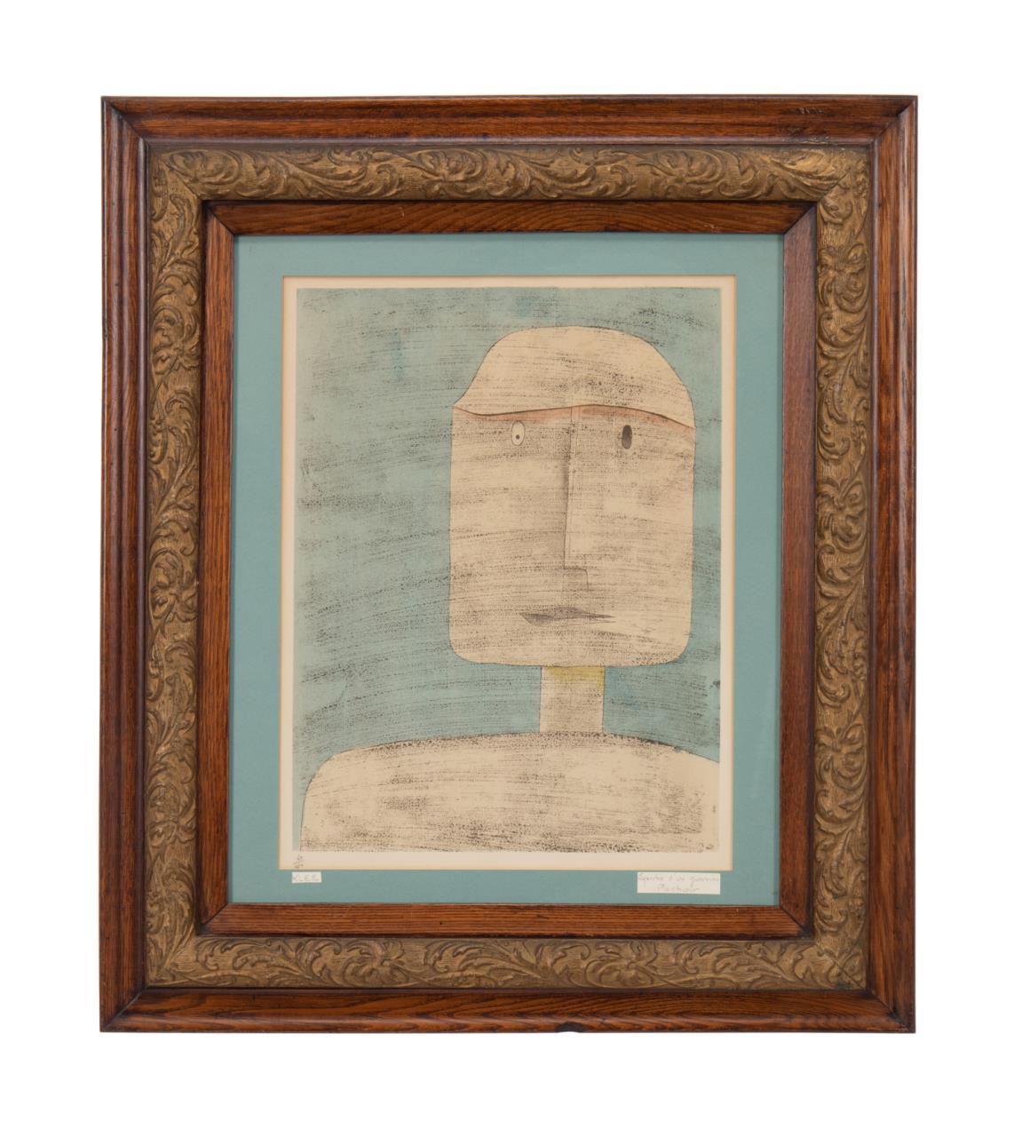 PAUL KLEE 'SPECTRE D'UN GUERRIER'